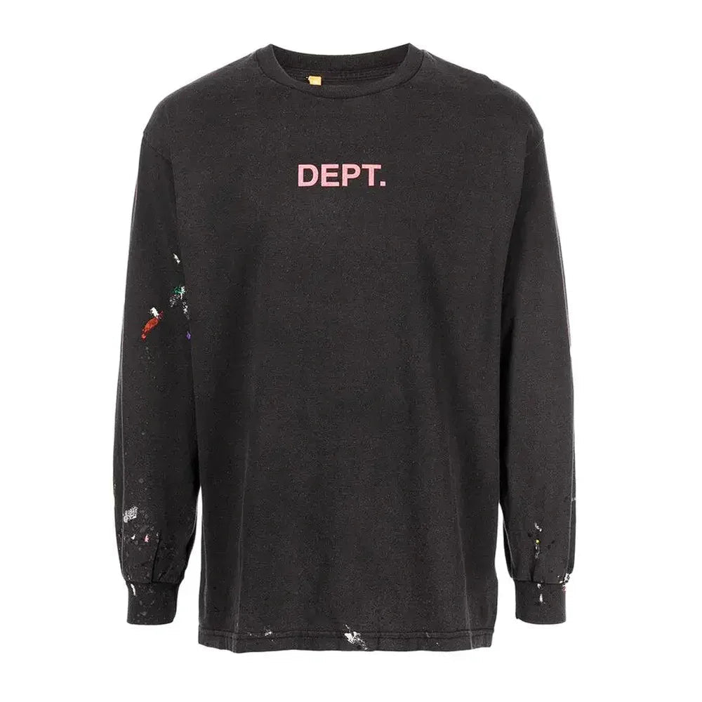 GALLERY DEPT paint spatter long-seeve t-shirt