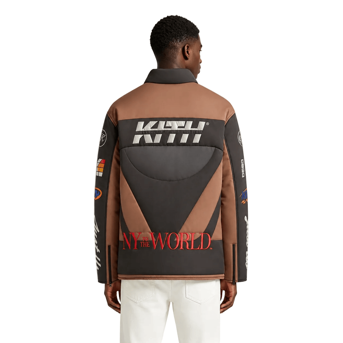 Kith Full Zip Brixton Puffed Shirt Jacket Yuma