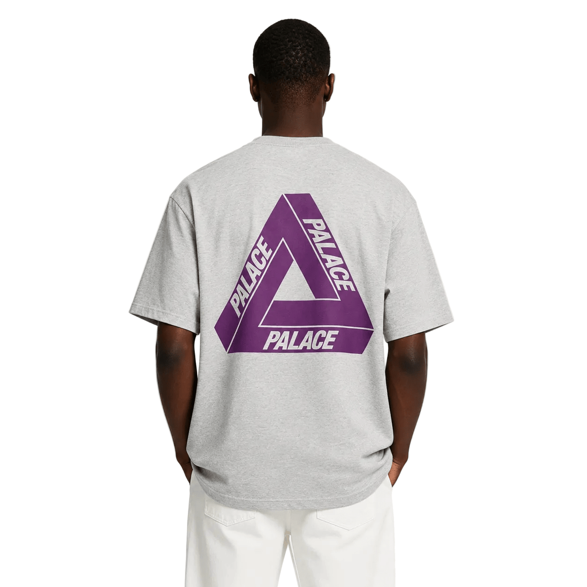 Palace Purple Label graphic detail cotton T-shirt