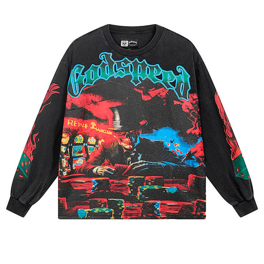 GODSPEED Life's A Gamble Long Sleeve T-Shirt