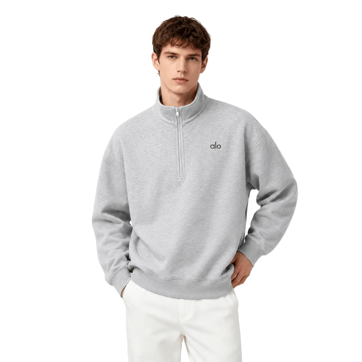 Alo Yoga Accolade quarter zip sweater