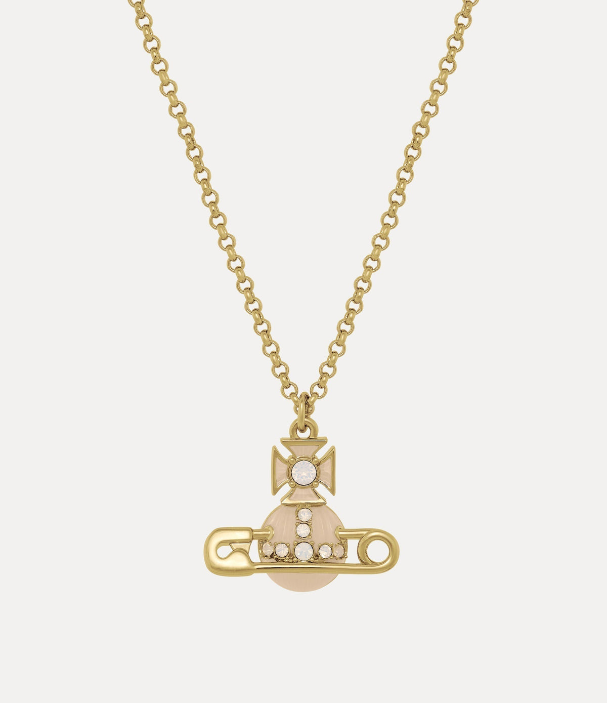 VIVIENNE WESTWOOD Kitty Pendant Necklace Brass(2 Colors)